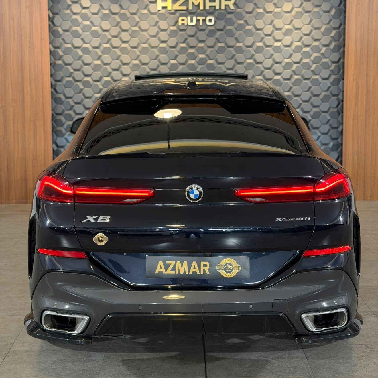 bmw x6 M package (clean title) 2025
موديل : 2025
‎سعر : 555$ ورقة 
مرقم + مغلف PPF + كتاب تضليل
ماشية : 69 مايل
‎لون كلش راقي دارك بلو 🔥
‎مواصفات السيارة فول 
‎بنوراما
‎كشنات جلد و تدفئة و تبريد و كهربائي
‎٥ كامرات
‎رادار جبير
‎داتا شو
‎ستيرن M
‎ويالة M
‎لايت لد و زينون بلادي
‎و بعد هواية مواصفات متنذكر

‎السيارة وارد امريكي كلين تايتل كارفاكس کلين 
محرك كير كلها بشرط 
‎اخوان السيارة مرقم و جاهز و مغلف PPF مصرف عليها و جاهز و دينار مصرف ميحتاج

سعر : ٥٥٥$ ورقة

للاستفسار: ***********
‎العنوان : السليمانية المعارض الجديدة شركة ازمر اوتو معرض رقم ٣٤
