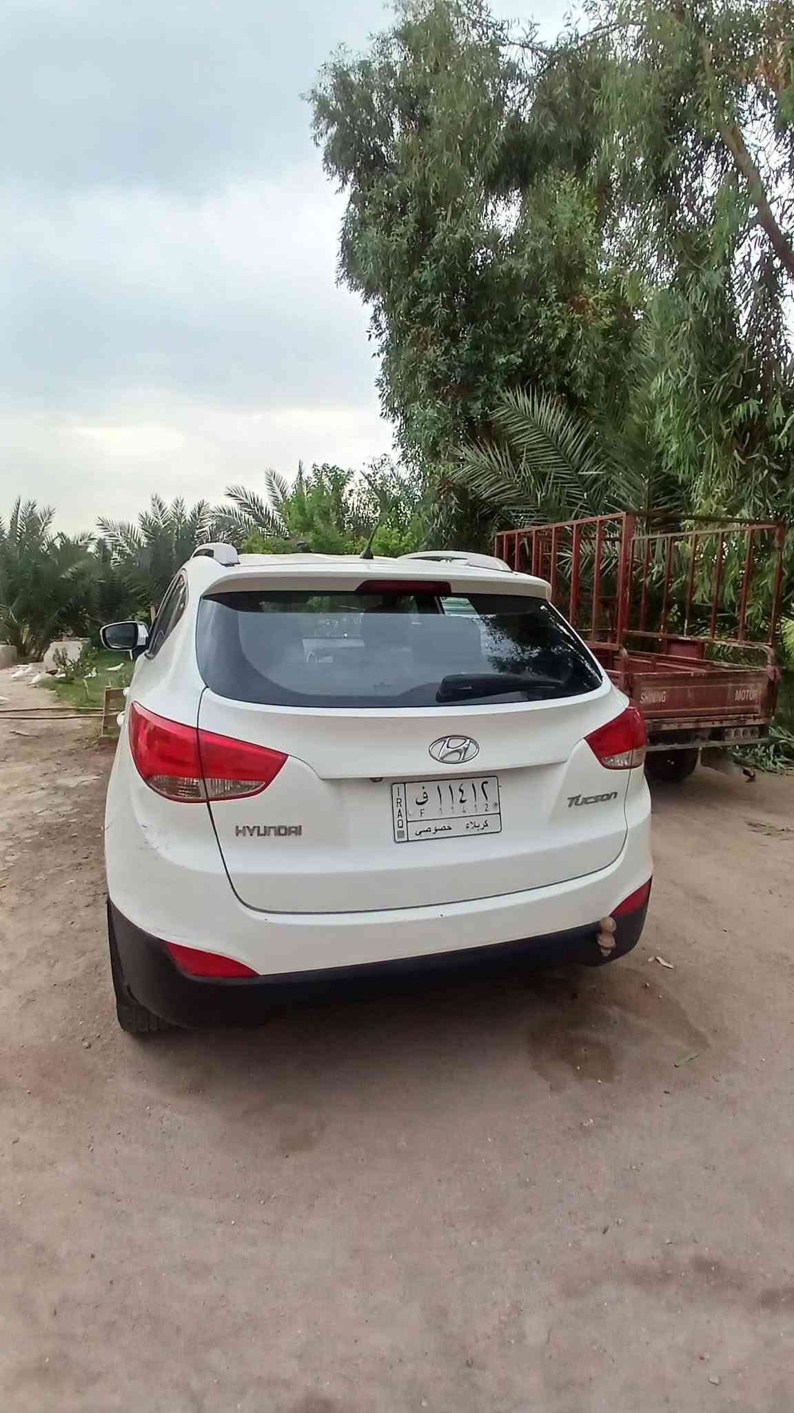 توسان ٢٠١٠ • خليجي • حادث بسيط