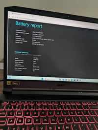 Acer Nitro5 • RTX 3050 • استعمال قليل