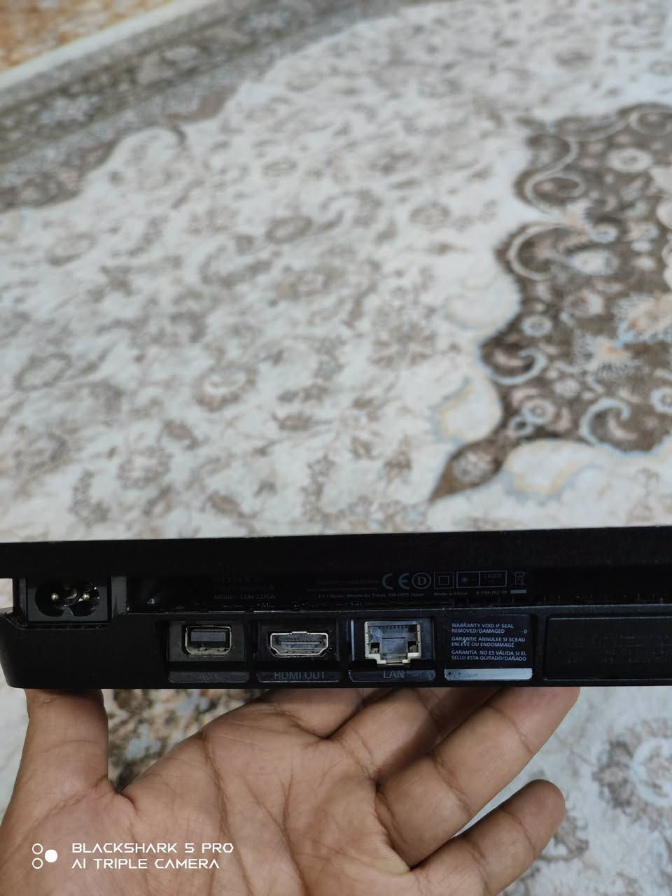 PS4 سليم • ٥٠٠جيجا • اقراص GTA V+TEKKEN ٧