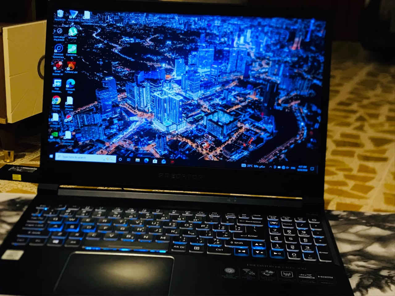 السلام عليكم 🌹
للبيع لابتوب Acer Predator بمواصفات قوية:

المعالج:Intel Core i7-10genH
الرام: 16GB
التخزين: SSD 512GB
كرت الشاشة: RTX 2060 6GB
الملحقات: الشاحن فقط
⚠️ ملاحظة مهمة: كرت الشاشة يعمل داخل الـBIOS، لكن لا يظهر/لا يعمل على سطح المكتب.
💰 السعر: 500 ألف دينار
قابل للتفاوض بالمعقول.
