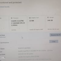 لينوفو i7 • رام ٨ • ٢٥٦ SSD