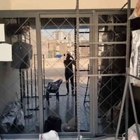 قاطع جام الالمنيوم اسود جديد  07754500600