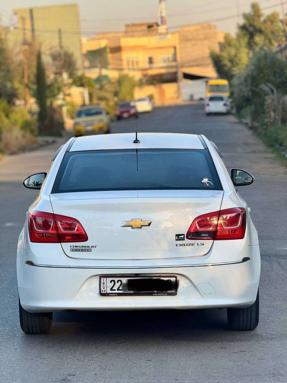 كروز للبيع 🛑
شوفرليت كروز 
الموديل 2016
اللون ابيض 
المحرك 1.8
رقم اربيل 
🛑قطعه باب ودائر صبغ 
سنوية ورقم جديد 
الموقع موصل الأيسر 
المحرك مكفول من الصرف والنفخ 
الكير اوتوماتيك مكفول 6 نمر 
تحكمات ستيرن 
تحديد سرعه 
تشغيل خزن 
ا👈السعر 88 قابل للتفاوض 
السيارة جاهزة وجديدة 
للتواصل متوفر على الفيس 
 للأتصال 
***********
