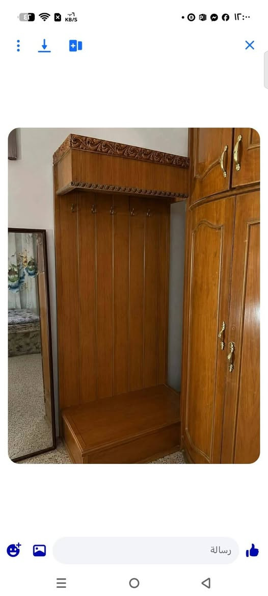 للبيع غرفه صاج حطاطه كلش نضيفه اخت جديده سعر ٧٥٠ لي يريد يراسلني خاص

نص مكتوب في الصور:
- Mannar Alamery منشور
- الاستفسار خاص السعر 800 للشراي بيها مجال بغداد الحريه كامله 6 قطع وملحقين اظافيات وياها خشب صاج
- Mannar Alaèmèry منشور
- رسالة
- Mannar Alæmèry منشور