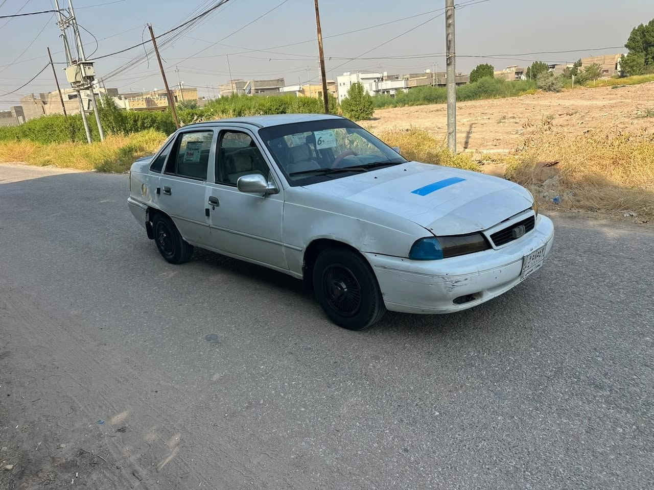 سلام عليكم
سلو 96 بلاديه سيارة 

كير محرك حداديه مكفولات تخم تاير جديد 

السعر 23 بيه مجال الشراي ويدلل 

رقم بغداد سنويه ال27 تحويل ثاني يوم بسمنه 

سيارة خير من الله مال جناي جاهزه الاخير 

مكاني بابل *********** الاستفسار 👍
