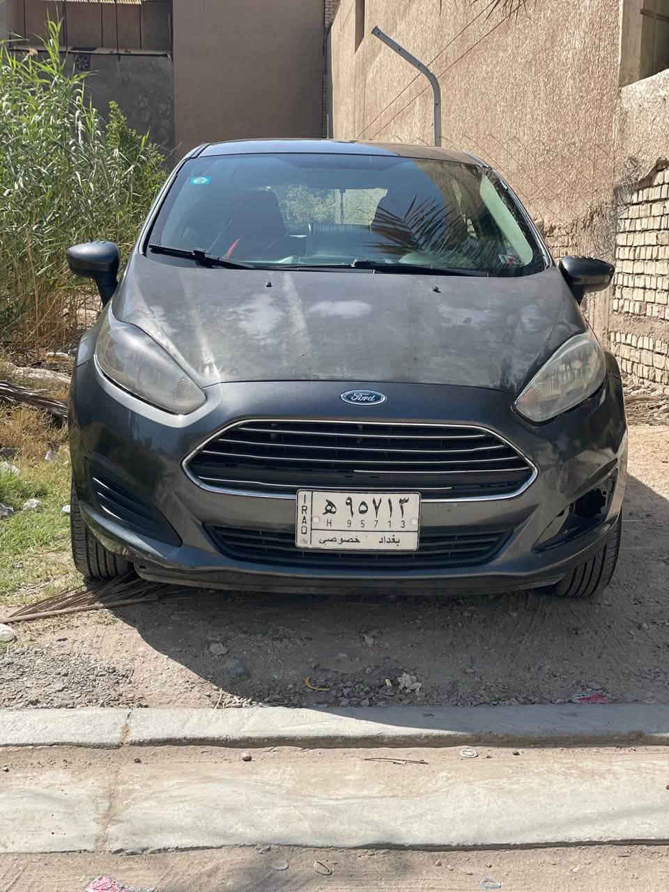 فورد فيستا 2019 حادثه بنيد فقط سياره جاهزه تبريد مكينه كير عليه ادامه سعر 68 ورقه بانزين عادي *********** بغداد المنصور
