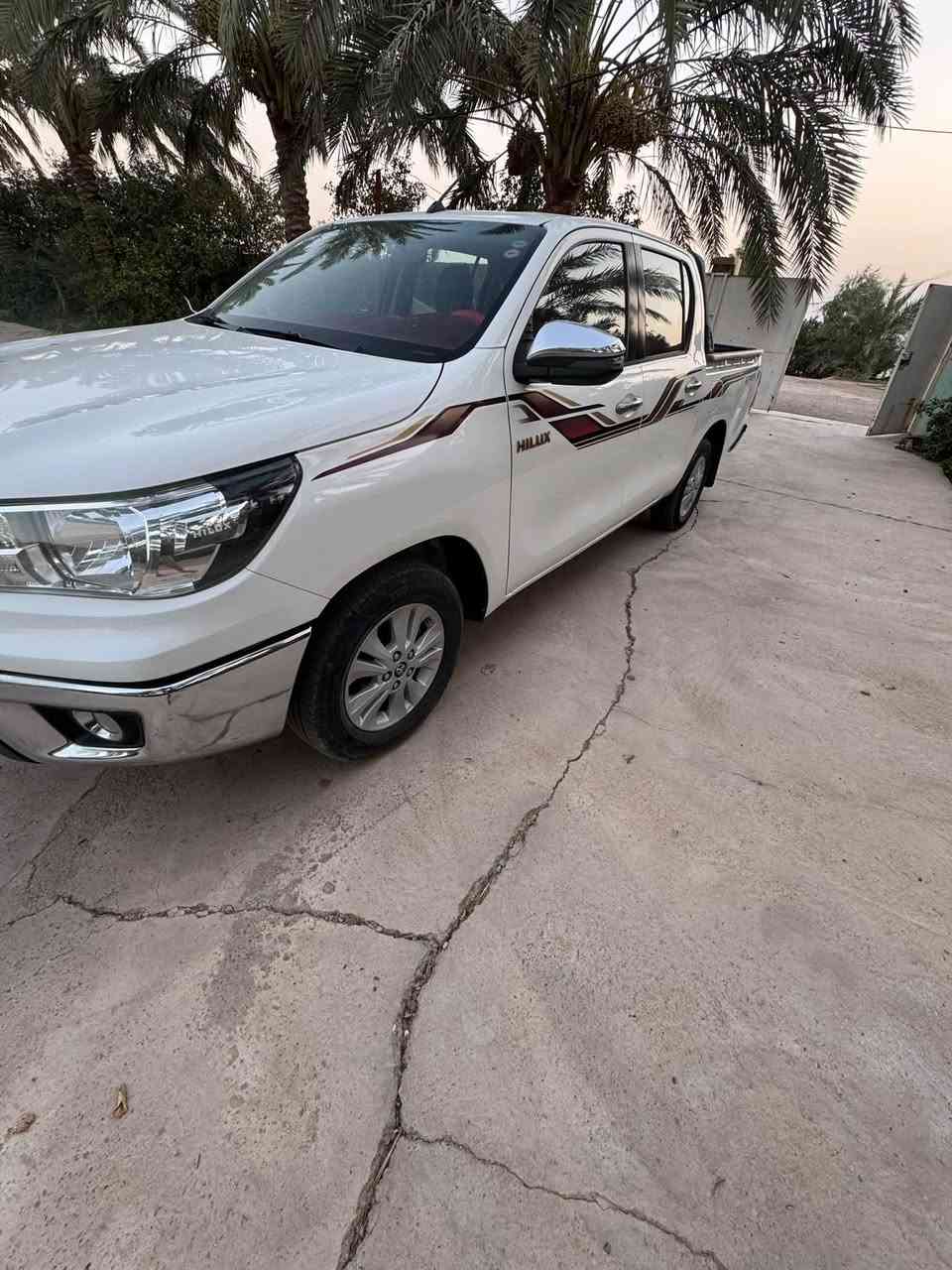 السلام عليكم 
بيكب هايلكس٢٠١٩
رقم سليمانية تحويل ثاني يوم
مواصفات سيد نهرو🫡
كفاله محرك كير صبغ 
ماشيه /١٥٤/كلم
جديداً كلش السياره 
سعر $٢٤٢مجال شويه 
مكان ديالى 
هـ*********** اتصال او وتساب 
قليل متواجد عل فيس
