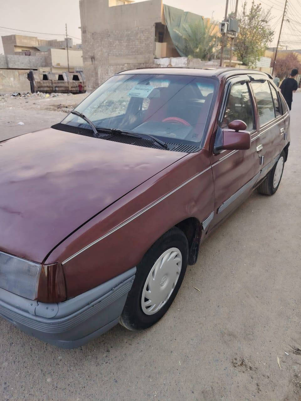 كاديت حجم 16 موديل 1991 
رقم نينوئ سنويه 2029
شرعي موجود
تريد وكاله تريد تحويل
صبغ عام جماليه
بدون ضرر ولا حادث
محرك كير شرط
سلايت … استيرن باور
دوشمه جديده
سياره جاهزه 
#السعر_24_وبيها_مجال
***********
***********
