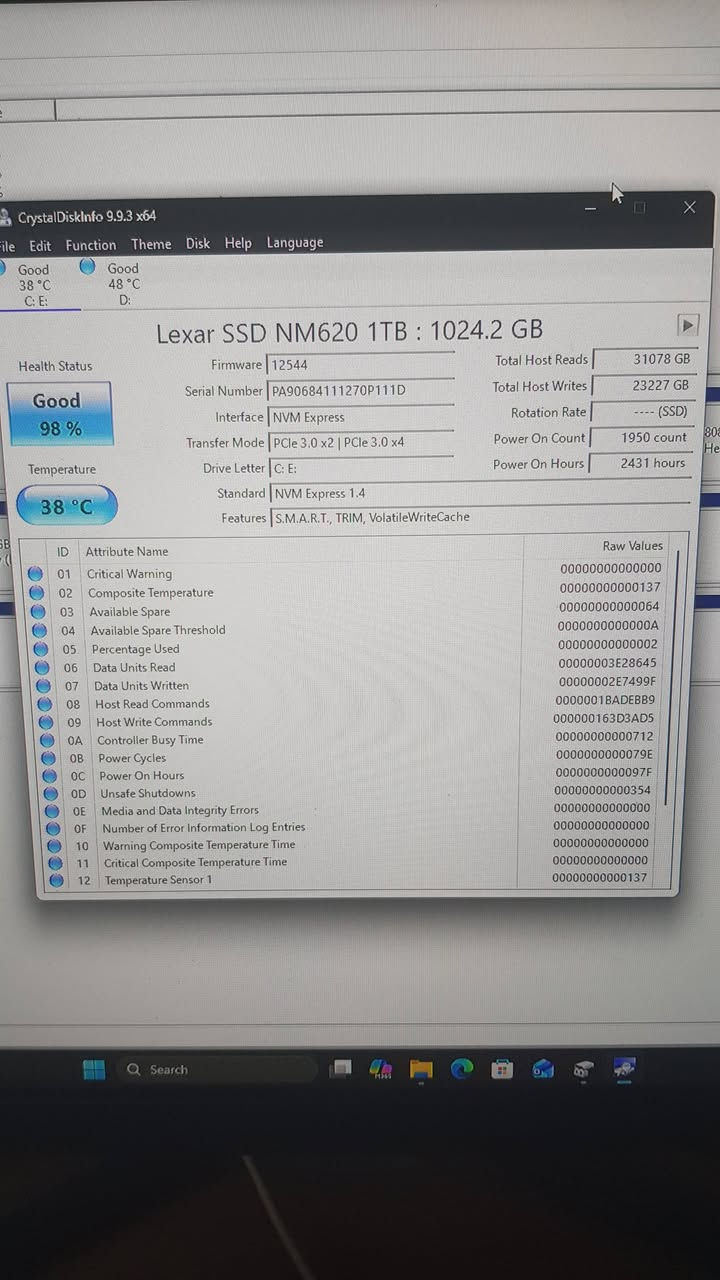 NM620 • ١ تيرا • صحة ٩٨%
