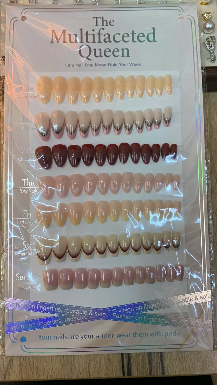 💅✨ دلّلي أظافرج وخليها تحچي عن أناقتج ✨💅

ألوان ومستلزمات أظافر تخلي إطلالتج أحلى وأكشخ 💖
اختاري اللون اللي يعجبج وخلي أظافرج تكمل جمالج 🌷

📲 للطلب والاستفسار واتساب:
***********

📸 الإنستغرام:
https://www.instagram.com/u.k0_0

📍 بغداد – حي الفرات، شارع الوسط، مجاور مكتبة هيا
🚚 يوجد توصيل لجميع المحافظات ❤️
