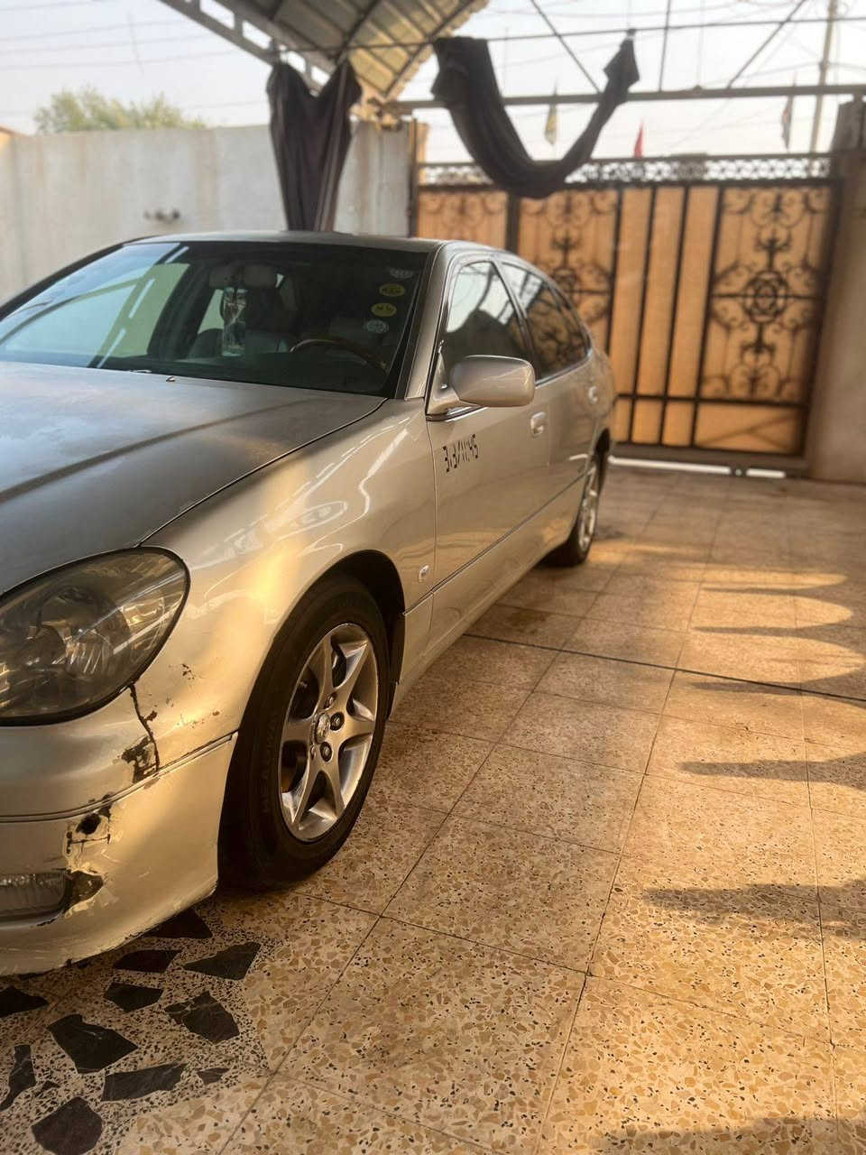 السلام عليكم تيوته ارستو 2004
سياره جاهزه 
كشنات جلد 
فتحه 
تخم تاير 
باتري جديد 
تبريد خير من الله 
السياره مانقصه شي 
محرك 3000vvti
رقم انكليزي 
بصره بسمي 
السعر 79 ورقه وييه مجال
العنوان بصره ابي الخصيب 
***********
