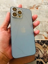 ١٣ برو ماكس • بطارية مبدلة • كسر بالضهر