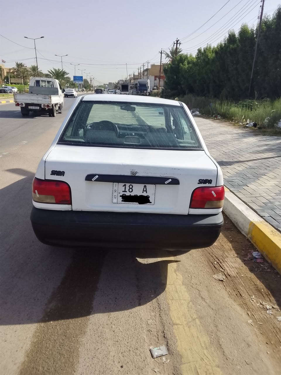 سيارة سايبا للبيع موديل 2010 خصوصي لون ابيض السيارة باسمي رقم بابل انكليزي تحويل باي مكان سنوية لل 2028 .
السيارة جاهزة تبريد شغال .
العنوان بغداد / الغزالية .
السعر / 32 ورقة 
رقم الهاتف / ***********

