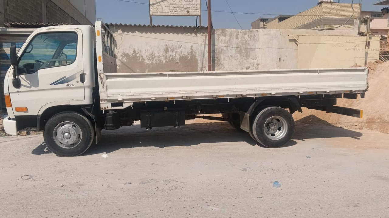 السلام عليكم للبيع هونداي كنتر HD72 موديل 2012 رقم مثنى الماني سنويه 2027 مكينه وكير مجموعة ميتسوبيشي شاصي مكفول لا فطر ولا كسر فحل 6 استد كهربائيات كامله جام اوتوماتيك تخم تاير زوج باتريات بدي 5متر مكينه بيها بخار بدون تنقيص سياره جاهزه للعمل السعر 135 وبيها مجال مكان السياره نجف للاستفسار الاتصال ***********
