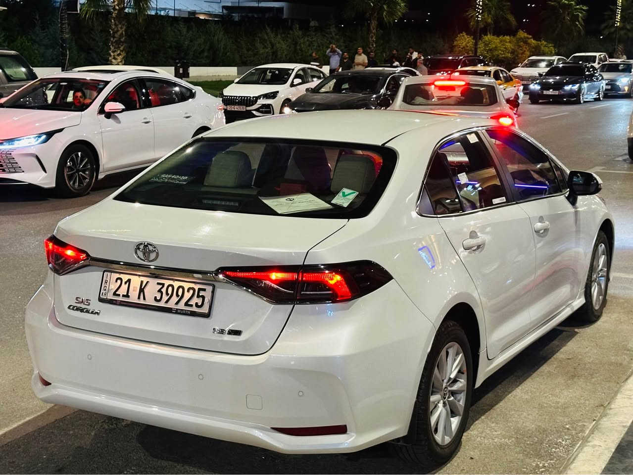 Toyota crolla 2023 
خلیجی یابانی بەنزینە
فول مواسەفات سلایت
شەریکەی ساز gli 
بێ سبوخ بێ لێدران 
مەکینە ١.٨ مەرغووبی بازار
٦٦کم رۆشتووە 
گێرو مەکینە بەشەرت 
سەیارەکە هی مەعرەز نیەو هی مالی خۆمە 
نرخ : ١٧٠$ 
*********** السليمانية, العراق
