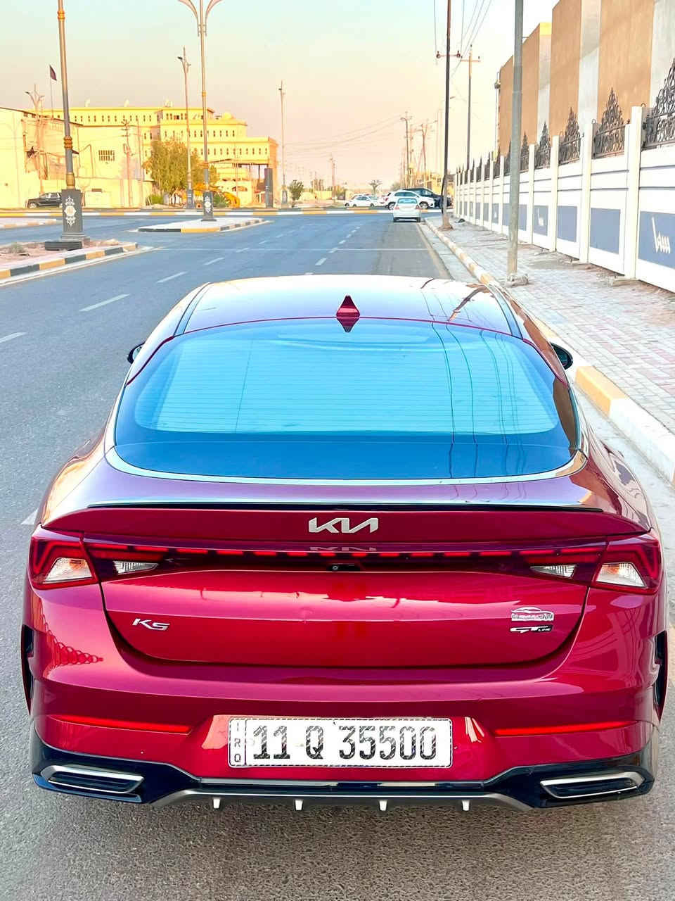 سلام عليكم
🔥 K5 2022 GT-Line وارد أمريكي — فول مواصفات 🔥

🚘 كي فايف موديل 2022 GT-Line
🇺🇸 وارد أمريكي — رقم مميز ويا السيارة
📍 السيارة موجودة في كربلاء

🛠️ الحادث موضح بالصور
الجاملغ نفسه مصلّح ومصبوغ، والباب كذلك، والباقي كفالة.

⚙️ المحرك والقير:
• 1.6 تيربو
• 180 حصان
• قير أوتوماتيك 8 سرعات (Kia Media)

✨ المواصفات:
• بصمة تشغيل
• دخول ذكي
• تشغيل عن بُعد
• شاحن لاسلكي
• كشنات تدفئة
• كشنات جلد
• رادارات جانبية وأمامية وخلفية
• شاشة كبيرة + كاميرا
• 5 وضعيات قيادة
• باك لايت LED
• لايت أمامي زينون
• تحديد مسار
• أنظمة مساعدة بالقيادة
• وباقي مواصفات الـGT-Line

📞 للاستفسار: ***********
💵 السعر 162 وبيها مجال 
📍 كربلاء
