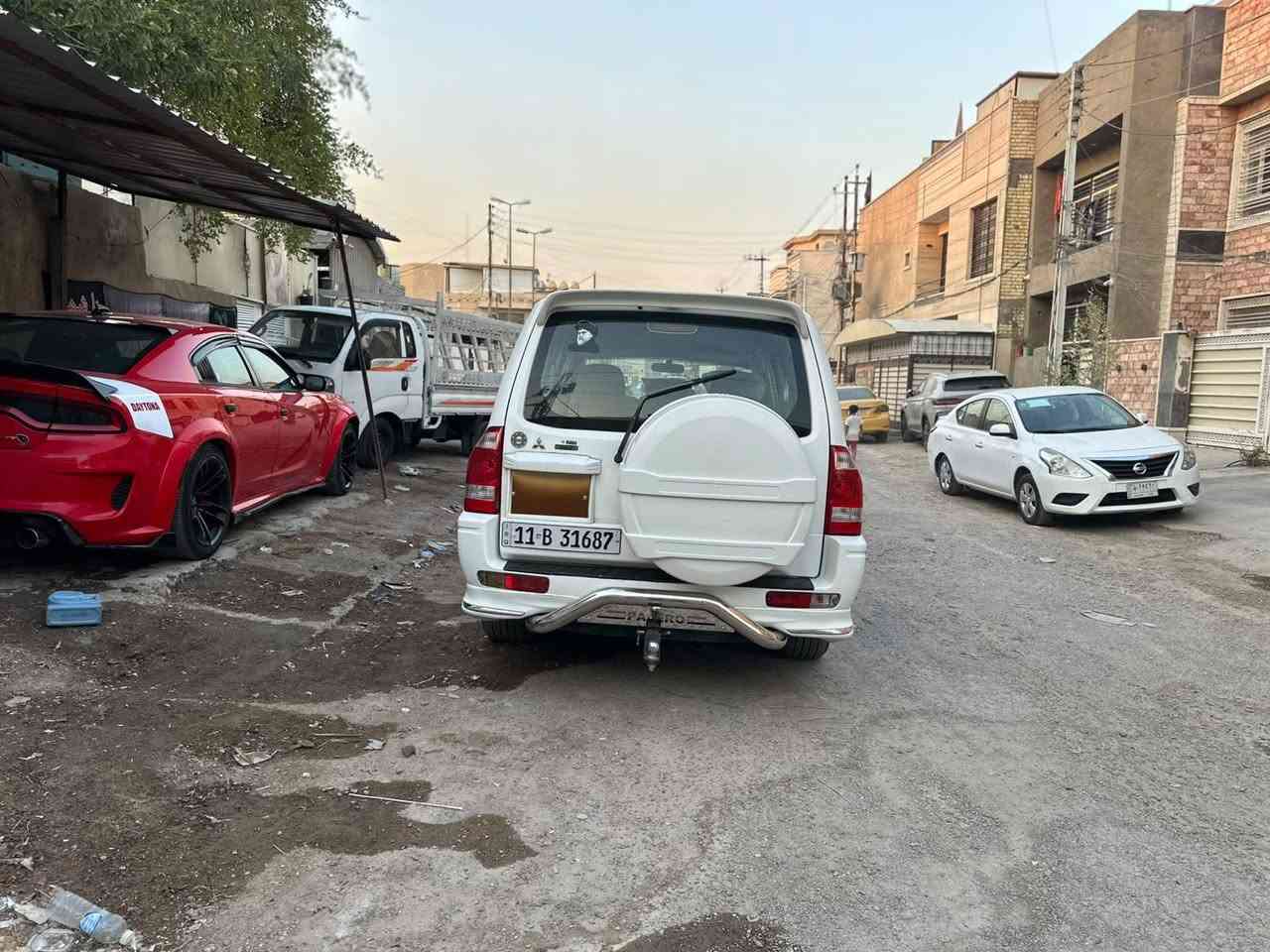 السلام عليكم باجيرو موديل ٢٠٠٦ صبغ الجاملغ الامامي اليمنه اشوي صبغ مو كله باقي مكفوله صدر امامي جديد سياره خير من الله تبريد ٣قطع كير مكينه خير من الله بغداد البنوك *********** السعر ١١٥
