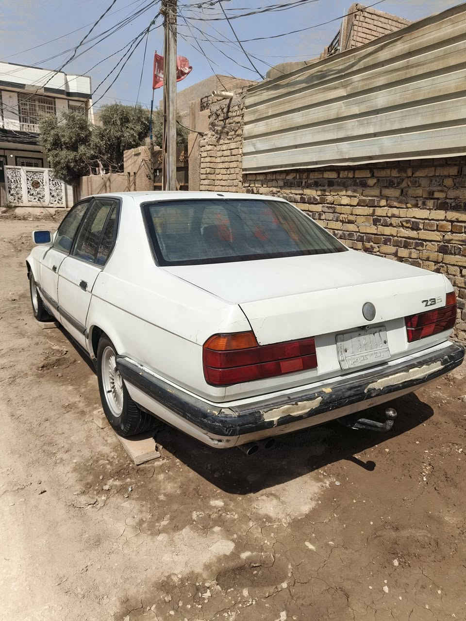 السلام عليكم BMW موديل 1991حجم730 6اسلندر مفتوح كير عادي كير مكينه بشرط كهربائيات كله شغاله حداديه ٥٠٪ رقم واسط تحويل بشرط تخم تاير باتري جديد تريد تعمير تريد تسقط بكيفك السعر قفل🔐🔐🔐 ٢٥ ورقه مكان السياره بابل مركز المدينه للاستفسار الرقم***********

