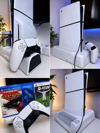 Play station 5 slim السلام عليكم بلي 5 سلم واحد تيرا نضيف استخدام قليل...