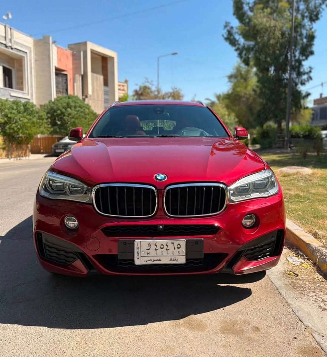 BMW X6 2015 شكل الجديد
الغنية عن التعريف فول مواصفات 
سبيشال اوردر خليجية وكالة العروش
محرك 6 حجم ال 3.0  ارغب شي بيها 
المواصفات والتفاصيل // 
مواصفات سلايد و٣ شاشات بصمات تشغيل داخل جلد احمر وكاربون فايبر كله بحالة الوكالة شفتات ستيرن
بردات بلاد خلفية 
سيارة بمعنى الكلمة مميزة جدا
خارج السيارة وداخله جدا جديد للامانه ترايها يخبل
محرك كير صدر تبريد شرط الفحص 
ماشيه 86 الف ميل حقيقي 

صار بيهه شخط بالباب والجاملغ ونصبغ مكانه 
رقم بغداد دولي هزة وسنوية جديدة 
رايدهه ب26,800$ مكاني بغداد شارع فلسطين
للاستفسار ***********
