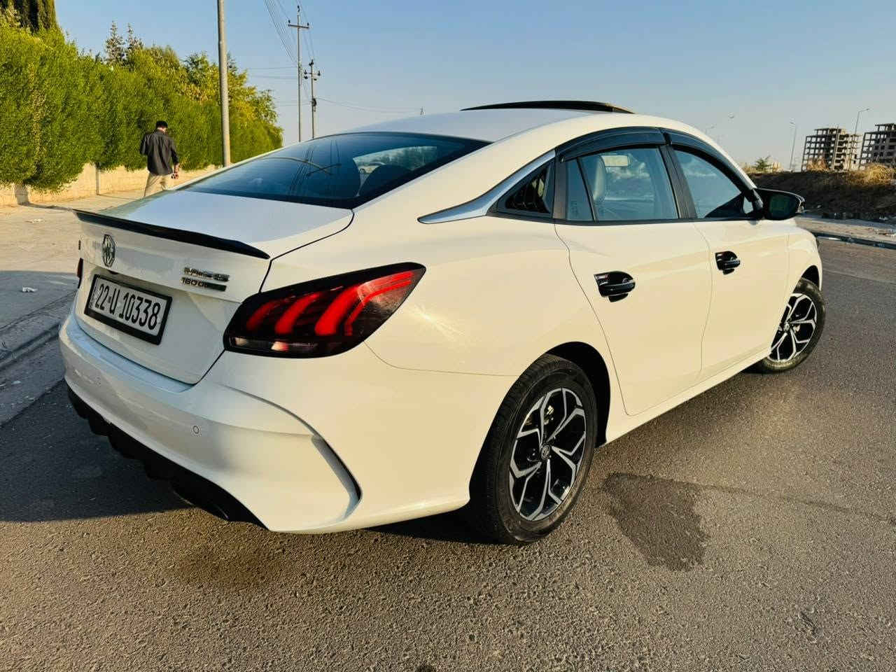 ئێم جی  MG GT 2024 Sport گێڕتوماتیك

📌مواصفات.فول مواسفاته‌

♦️بەصمة.شاشەوكاميرا.حساس.

♦️ئاوێنە ئیشارەت.لايت زينۆن.  ڤۆلیۆم

♦️ته‌نها35 هه‌زار رۆیشتیه‌

♦️ته‌نها یه‌ك جاملخی بویاخه‌ باقی سه‌یاره‌كه‌ زۆر خاوینه‌.

💵سعر: 110$🔥‌

📍مكان : أربيل.  

☎️موبایل *********** whats app
*********** أربيل, العراق
