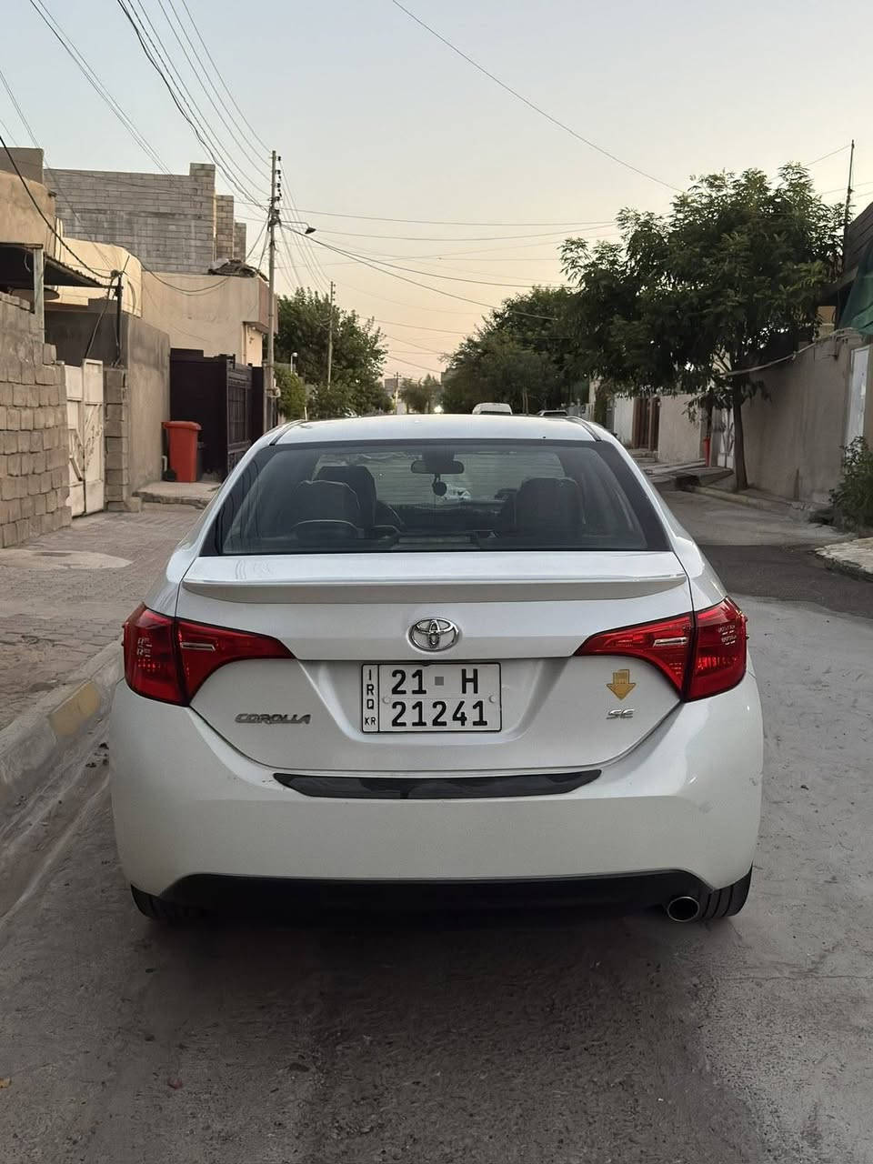 سلام علیكم تویتا كورلا للبیع
1مودیل 2017 
2مواصفات se
3وارد امریکي 
4کلین تایتل 
5سنۆیە بسمنە  جدیدە لحد 2034
6سیارە نضیفه وحلوه من داخل و خارج سیاره مال بیت
7سیارە اقتصادیە وحلوە  
8مکینە 18 بشرط مامفتوح مكوفله كیره مكفوله 
استفسار اكثر 
***********
