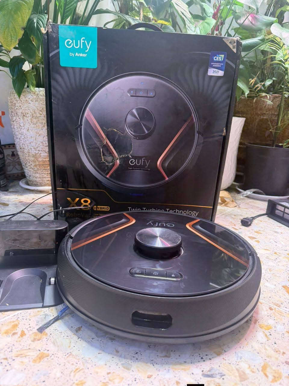السلام عليكم الي يدور ماركات عالميه
مكنسة روبوت يوفي أكس 8 هايبرد من أنكر - Anker Eufy RoboVac X8 Hybrid
- ضمان لمدة سنة كاملة من الوكيل
- كنس + مسح
- تحتوي على 2 توربينات للشفط
- قوة الشفط (2000) باسكال لكل توربين
- رسم الخرائط بالذكاء الاصطناعي
- تجنب العقبات
- سعة خزان المياه (250) مل
- حفظ الخرائط للطوابق المتعددة
- جدولة موعد التنظيف
- يمكنك التحكم بها من خلال التطبيق على الهواتف الذكية
🔶 اخواني عندي توصيل الكل محافظات العراق
