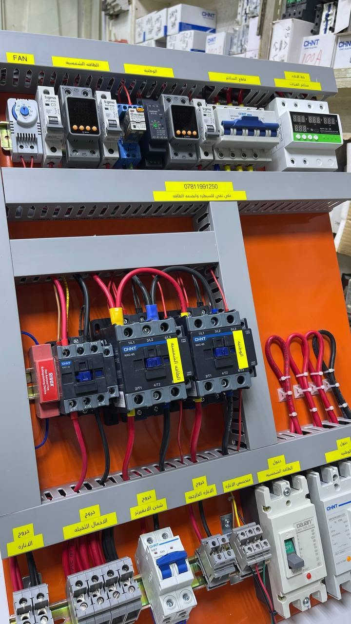 بورد ATS • تحويل ذاتي • خطوط ٨٠ أمبير