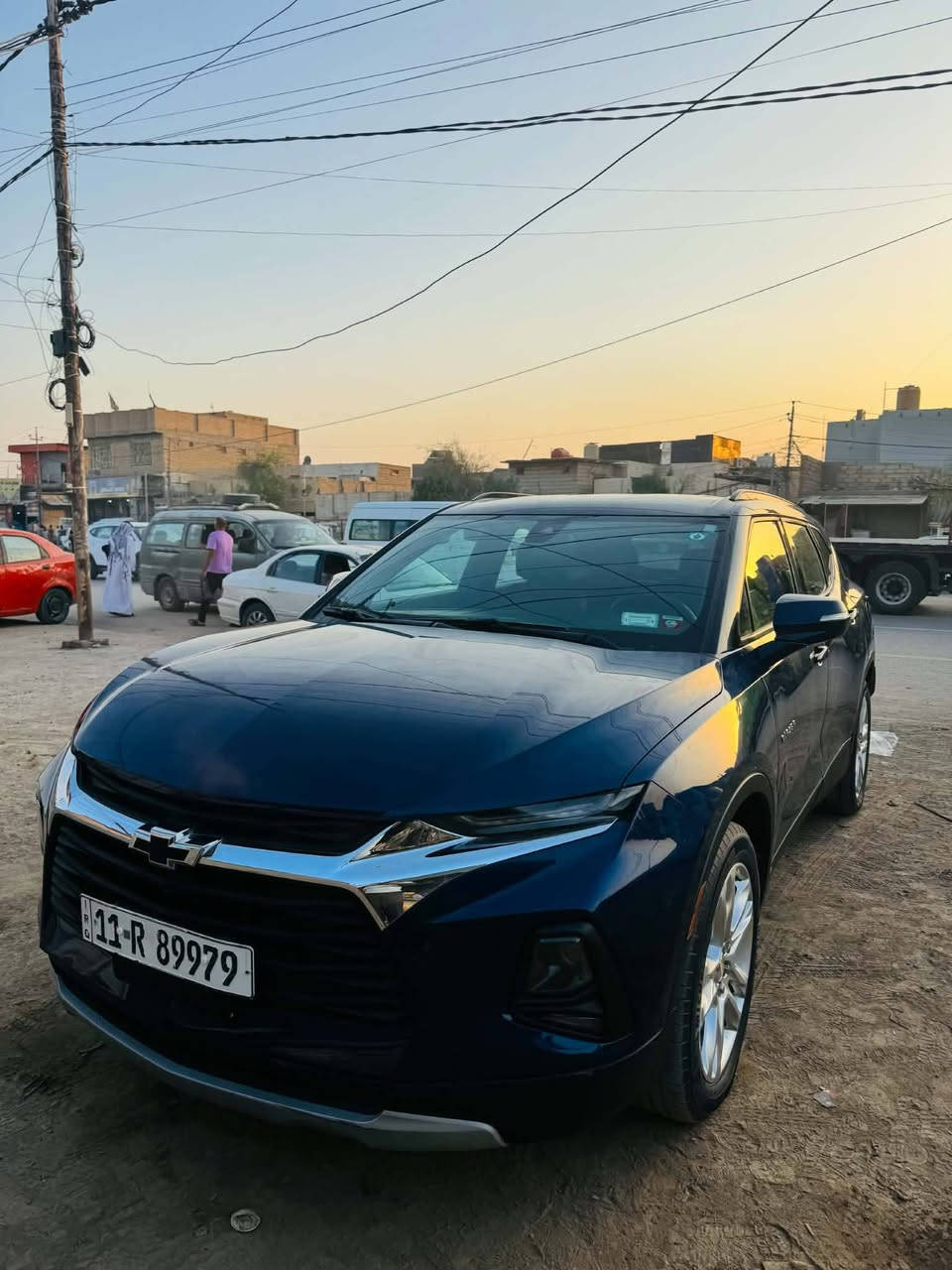 شوفرليت بلايرز 2022 فول مواصفات ماعدا الفتحه 
كاميرات حساسات أمامية وخلفية 
مكينه 6 سلندر 
رقم بغداد باسمي 
حادث قطعتين باب بجم كبس
***********
‏‪***********‬‏
