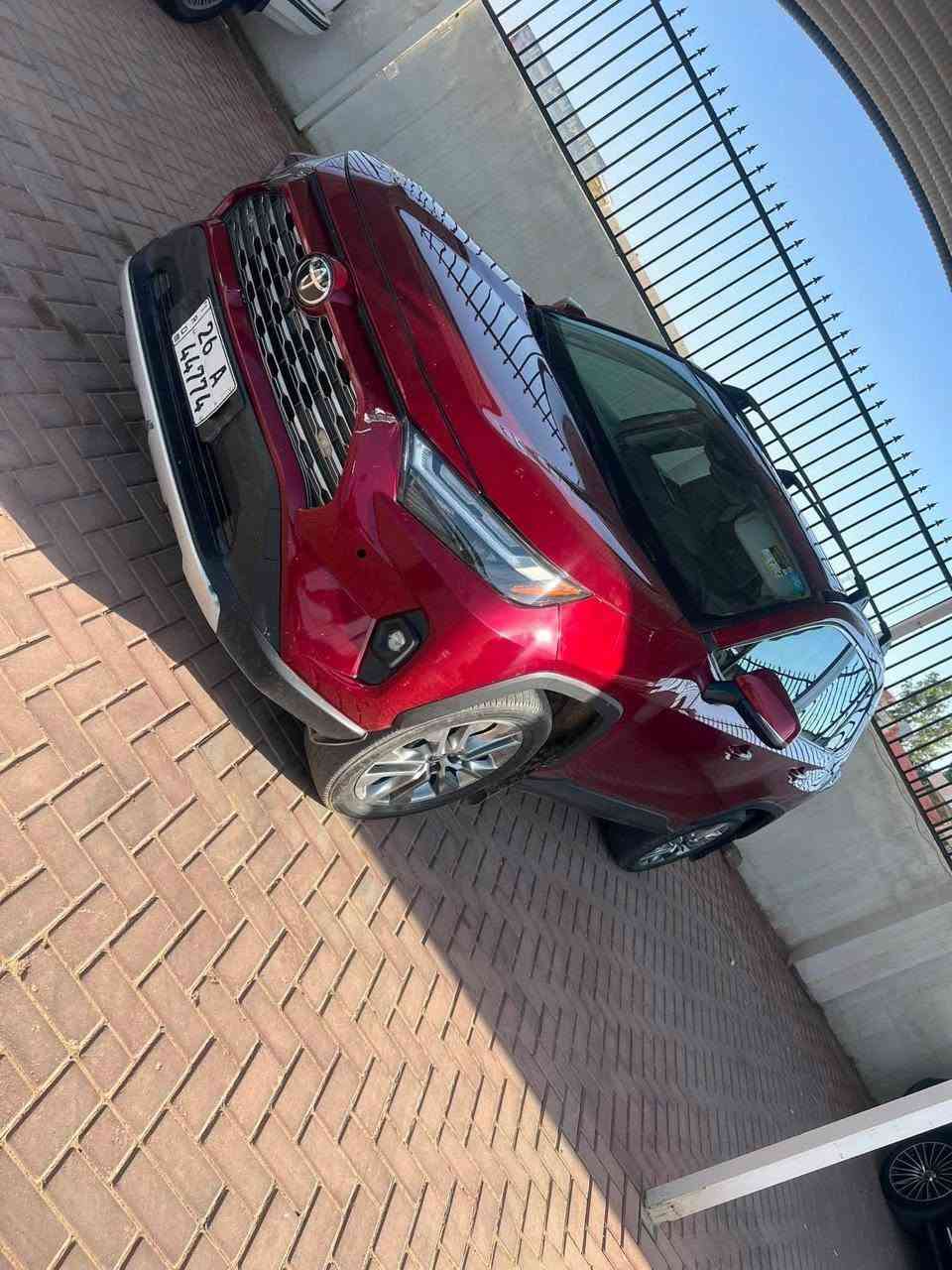 السلام عليكم....
بيع فقط اعتذر عن المراوس والاقساط
TOYOTA  RAV4 
لمتد اعلى فئه
لون ماروني 
موديل 2024
مواصفات السيارة 
بصمة  تسغيل وأبواب
فتحة سقف 
انارة الداخلية ثلجي 
سماعات JBL
 دبل لدى امام بروجكتر 
رادار أمامي وجانبي وخلفي
مانع تصادم
صندوك كهرباء 
جام أربعة اوتو 
لايت اوتو 
شاشة كبيرة كامرة خلفية دوارة 
شاشة ابل كار بلي 
اشاير مري 
مانع انزلاق 
فور ويل 
٣ وضعيات للقيادة  ماوس 
تحكم استيرن فول
 مثبت سرعة واوامر صوتية ورادار تفاعلي وتحديد مسار شاشة اعطال حساس اطارات 
سيارة نظيفة جدا 
حادث بسيط 
سيارة رقم صلاح الدين حره هزة جديدة 
ورقم الدولي 
ماشية 06الف كم
رقم الشاصي وصور الحادث  مرفق مع الصور
السعر / 218
للاستفسار /***********
