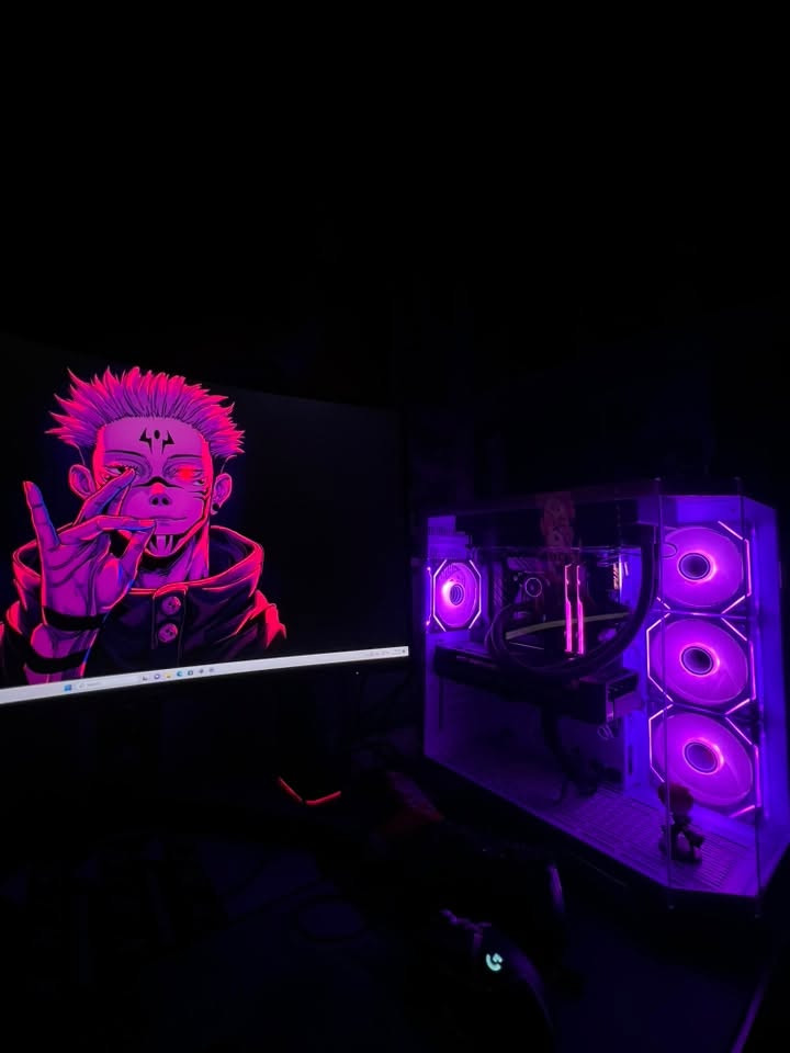 تجميعة مستخدمة نظيفة جدآ مواصفاتها

Cpu : i7-13700F (16 core /  24 threads)

GPU : AMD SAPPHIRE Radeon RX7800XT 16G

Ram : G.SKILL TRIDENT Z5 2*16 (32G )  DDR5 6800HZ

Hard : 128 SSD + 1TB HDD

Coleer : Arctic Liquid Freezer II 240 

M.B : asus tuf gaming b660M-plus wifi

Power : 850W

السعر مليونين وبيها مجال بسيط 

للاستفسار  *********** مكاني بغداد
