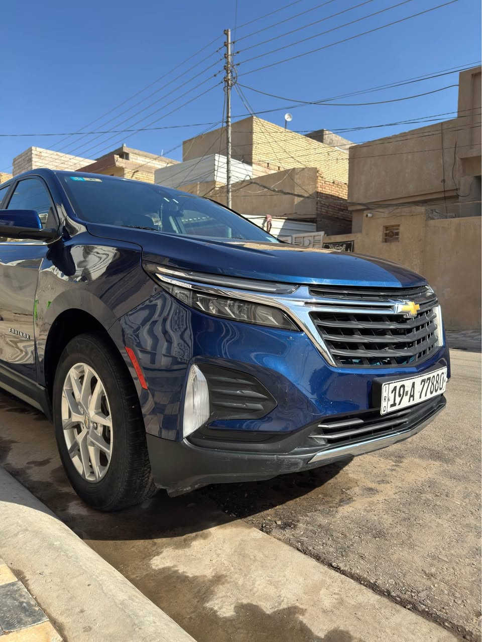 مسويلها ادامة كاملة دهن وفلتر الأصلي مال الشركة ACDelco وتنظيف البلكات ومنظف منظومة الاحتراق ومابيها اي نقص للبيع بسعر 135💲وبيها مجال بسيط
‏⠀ 
بدون ايرباگ ضربه خفيفه بالبنيد ومبدل ومصبوغ
والجنطة بيها شويه صبغ وبارد بالباب والجاملغ …
‏⠀ 
مواصفات الاكوينكس غنية عن التعريف بفئة LT موديل 2022 الدفع الرباعي AWD السيارة بأسمي تحويل مباشر ومكاني بكربلاء للتواصل / واتساب *********** كربلاء, العراق
