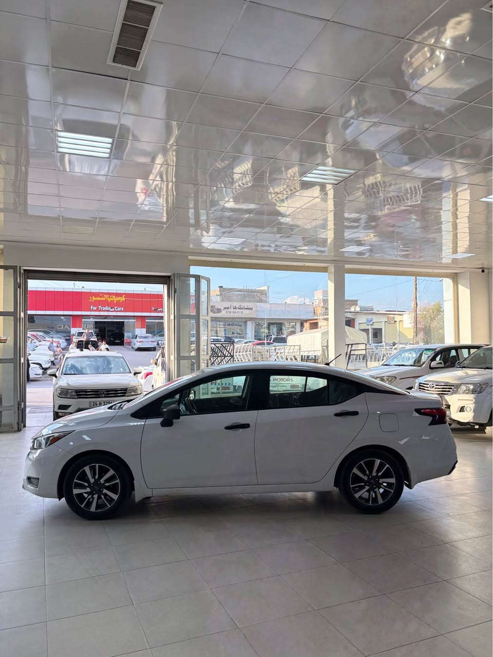 Nissan versa | نیسان ڤێرسا
.
مودێل: 2024
.
مواصفات: S
.
19000 میل چویە
.
ربع دەرگەهێ سایق صبخ
دەرگەهێ پشت سایق تبدیل (بەخ)
بوستەک چاملغێ پشتێ تعدیل
.
گێر و محرک شەرت
.
ئیرباگ دکما سیستم بەس رەخێ سایقی
ستیرن و دەژبول شەرت
.
سعر: 120$  پچەک مەجال
.
***********.     کورەک + واتساپ
.
زاخو - معرض (مهندکارس) زاخو, دهوك
