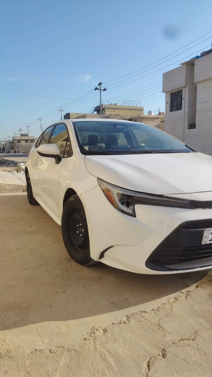 كورلا موديل2024  وارد امريكي   هايبرد  ماشيه35   رقم بغداد بسمي.بدون تبديل   بيها ربع بنيد رش وخشم جاملغ رش وهلال خلفي اثر شخوط. فقط مال امريكا  مكان كربلا سعر 150  وبيها مجال حك الجيه  فقط. ***********
