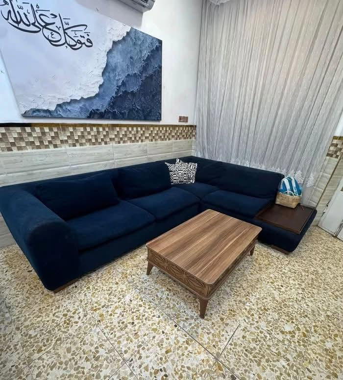 كورنر تركي ماركه من اثاث هوم سنتر بدون اي ظرر مكان دوره الاثورين الشراي واتس ***********
