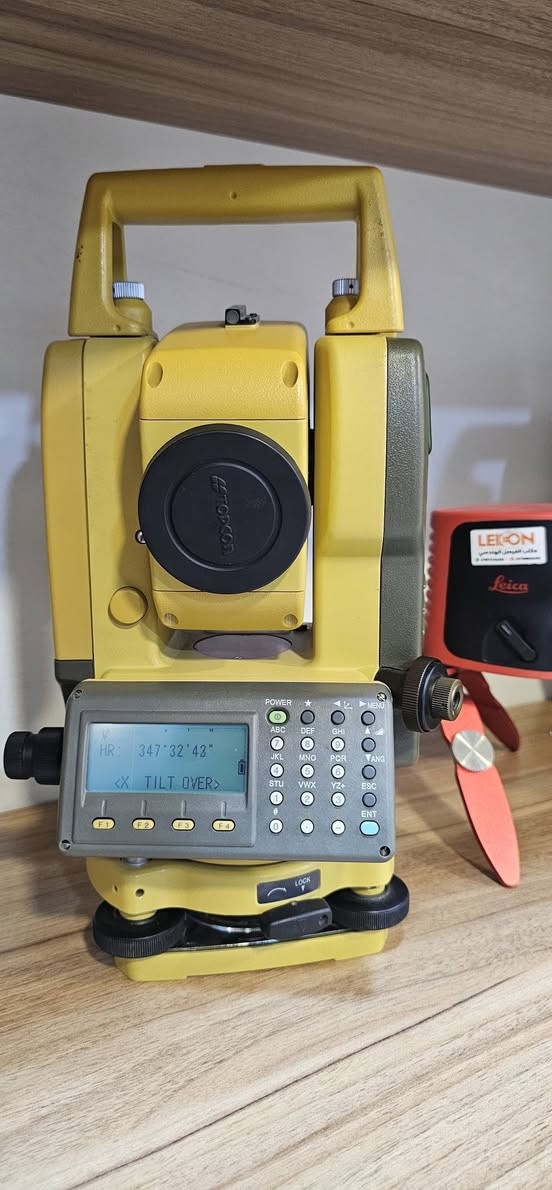 للبيــــــــــع 1500$
Total Station Topcon GTS-105N
5"
R0

مع كامل الملحقات 

شركة الفيصل الهندسية 
شركة رائده ومتخصصه في أعمال المساحة والتدريب وتجارة أجهزة المساحة في كربلاء 
موبايل - واتساب ***********
موبايل - واتساب ***********
تليكرام https://t.me/LEICON_Co
فيسبوك https://www.facebook.com/share/1ARoCFggr3
صفحة الفيسبوك  https://www.facebook.com/share/17KQte3zAy
تيكتوك www.tiktok.com/@faisal.rtk
انستكرام https://www.instagram.com/rtk_49/
