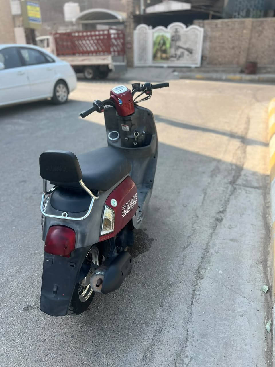 دراجه ماكس بوليسي ياباني مكفوله كفاله عامه من كل شي ختم واحد ويه المكينه دراجه بلاديه الهاتف ***********مكان كوت الزهراء
