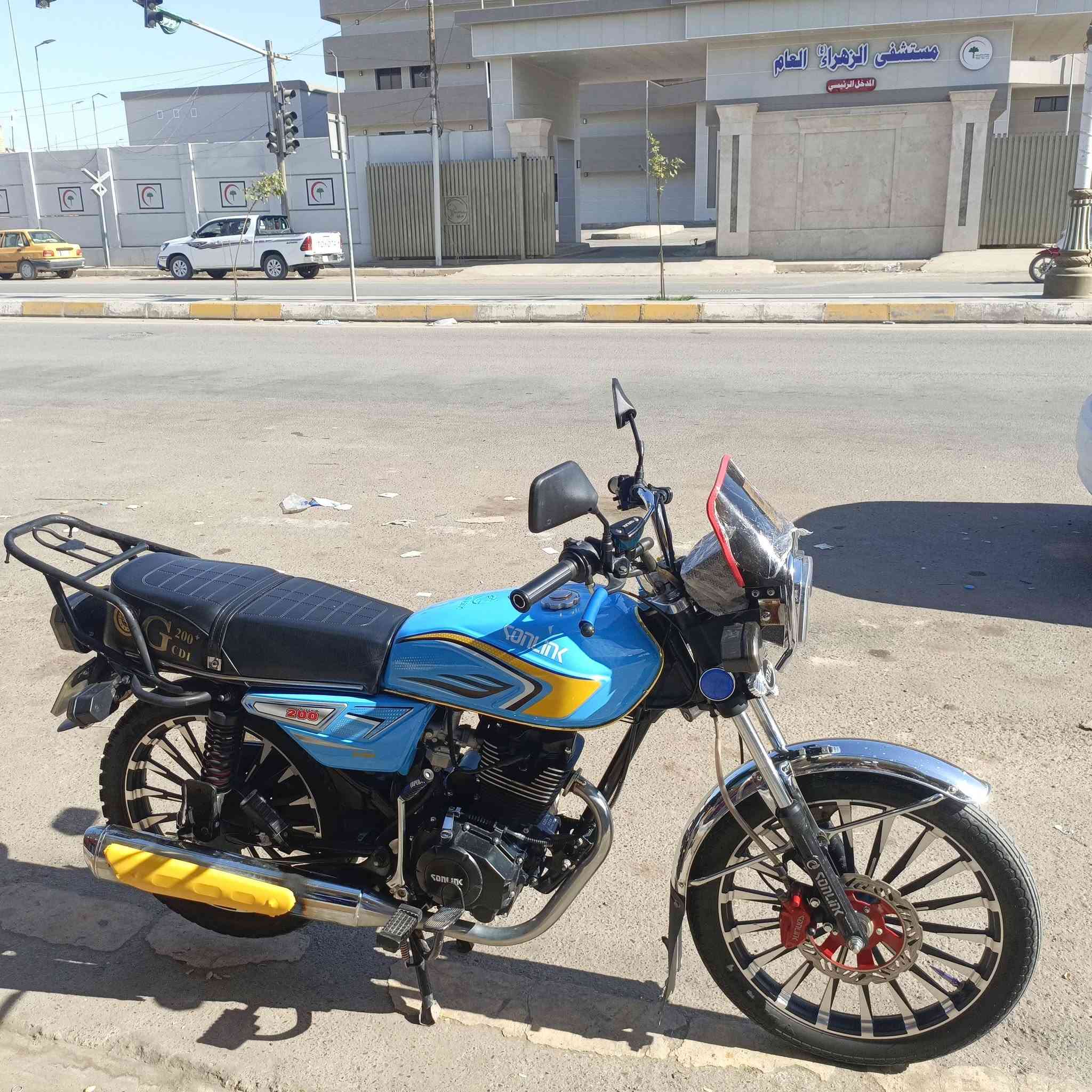 سلام عليكم دراجه للبيع مكفول من كلشي نضافه 90/100المكان الدجيل السعر850قفل   ***********
