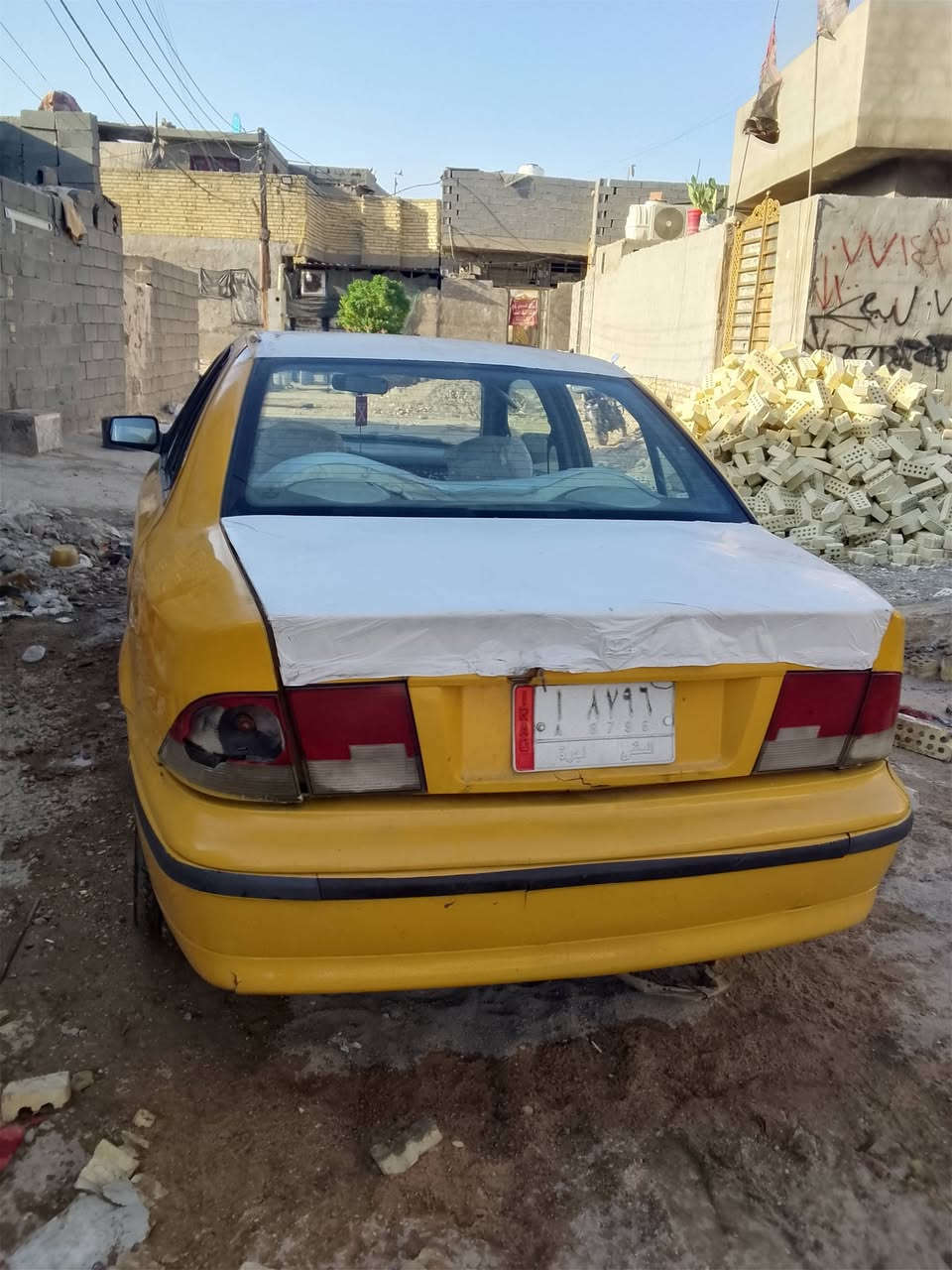 سمند موديل 11 كير مكينه كفاله دواخل نضيفه رقم مثنى بدون تحويل السعر 14وبيها مجال مكاني بغداد مدينة الصدر ***********
