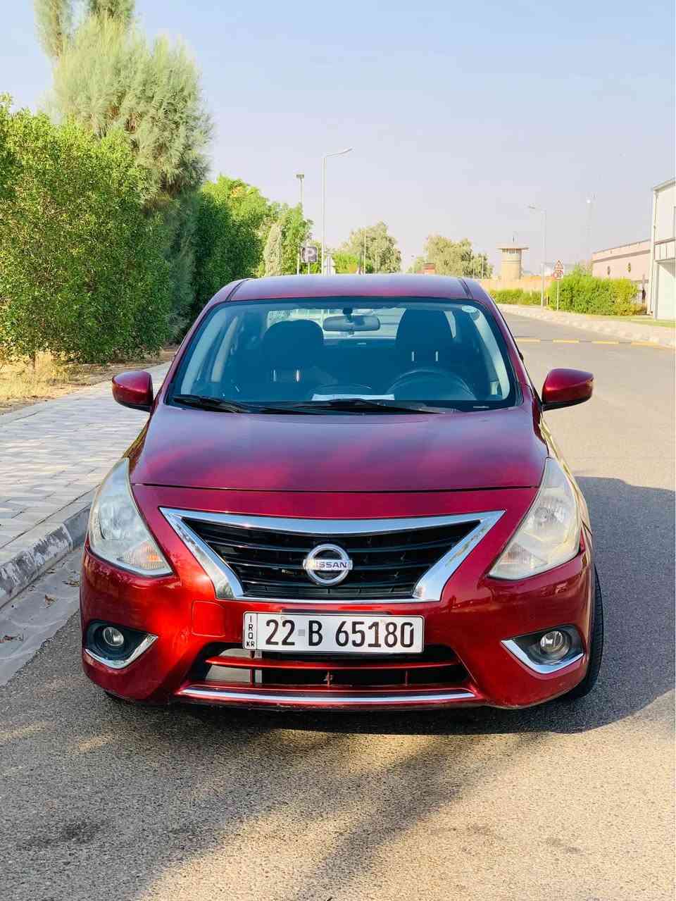 نيسان فيرسا موديل 2018 SV 👑✨
شاشه كامره ماشيه 104 الف
بيها بطاقة بنزين 🪪 
 مرايات كهربائي  سنتر لوك بيلاد ستيرن تحكم 🚙 
سياره باب سكن تبديل و حادثها صندوق, بجم كبس
كير اوتو ماتيك محرك شرط لا صرف ولا بخار🩵
سياره مال بيت بدون اي نواقص 🍀
 شرط تحويل تبريد ❄️ ثلج سعر مناسب 103 وبيها مجال مكان سياره كركوك *********** كركوك, العراق
