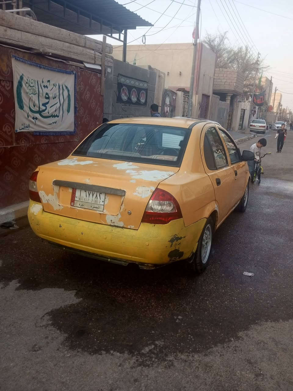 سلام عليكم
طيبه مديل 17 
مكينه كير جاهزات 
بدي نضيف بدون ضربه 
حداديه 60%
سنويه منتهيه من 2022 راعيه موجود 
مكاني البصره حيانيه لسعر 23
***********
