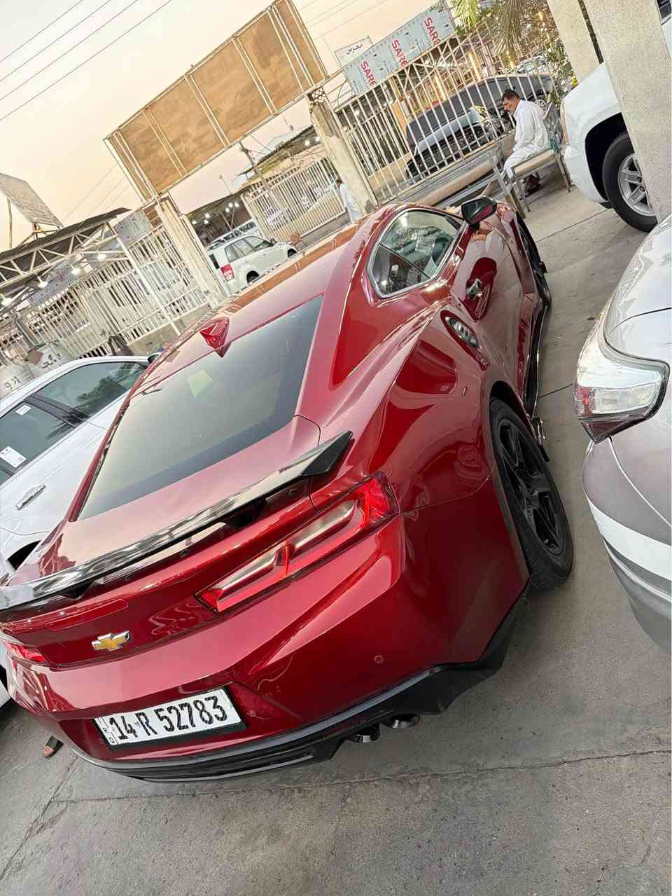 كمارو 2016خمسينيه فول مواصفات محرك ٦ سلندر جاهزه برغي مابيه نقص بيه ٣قطع صبغ السياره جديده جداً رقم بصره تحويل محرك كير حداديه تبريد تخم تاير كله جديد السعر 100وبيه مجال قليل *********** البصرة, العراق
