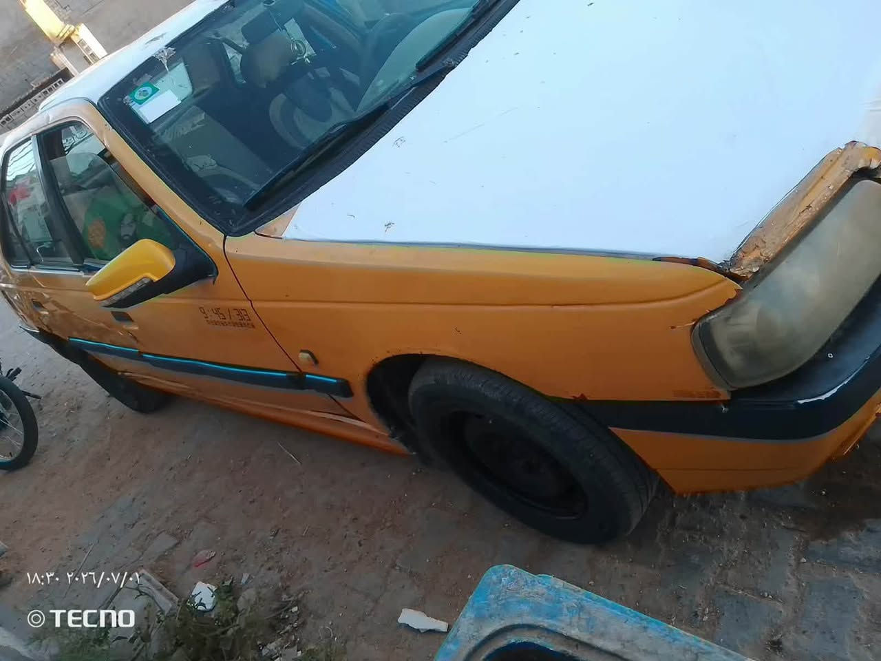 السلام عليكم بيجو ٤٠٥. موديل ٢٠١٠ رقم بغداد إنكليزي مصفرة هيئة وغرامات سنوية لل٣١ كير مكينة زينات سيارة كشرها كدامك   حلو بس يراد ترتيب مكاني بغداد دورة هور رجب *********** رايدها ب١٦ $ وبيها مجال قليل
