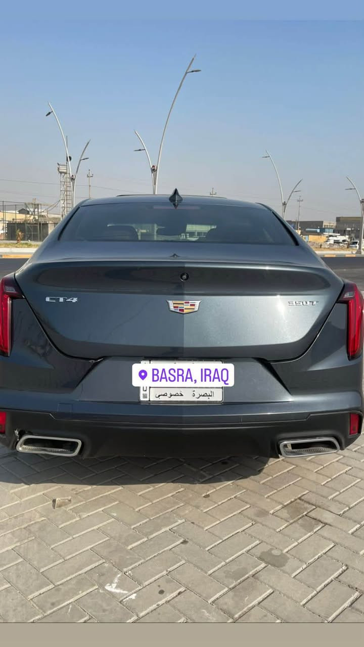 كاديلاك ct4  2021
رقم بصرة معوقين راعيها موجود يسوي وكاله وبعد اقل السنه تصير حرة
ماشيه 48 الف ميل
تقرير غرق والبدي كفاله بيها بارد قليل
محرك2000 تيربو
فول مواصفات
رادار
سلايد روف فتحه 
لايت دل اي دي وزنون 
كشنات جلد فول كهربائي 
شاشه
تحكم اربع جهات ستيرن 
حساس نقطة. عمياء
اربع بيبان بصمه
نضام ترحيب وكار بلي
تشغيل عن بعد
اوتو بارك وهاند بريك كهربائي 
سيستم صوت بيتس
ويل 19 اصلي
تخم تاير
السياره مابيها اي عطل ولا رساله جيك
السعر 159
للأستفسار *********** 
العنوان البصره
