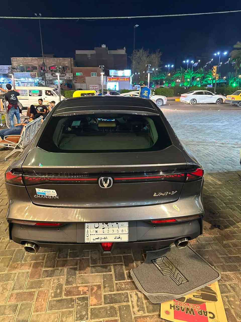 السلام عليكم
للبيع 

شانجان يوني في 

بيها قطعه صبغ بالجاملغ الخلفي مأشره بالصور

و طخه بسيطه بالجاملغ الامامي

موديل 2024  

فول مواصفات

محرك 1500 تيربو  

رقم بغداد 

ماشية السياره 49 الف

بصمه تشغيل عن بعد 

دخول ذكي

ثلاجه

كاميرات 360 درجه 

صندوق كهربائي 

لايت وبك لايت LED  

يدات ابواب مخفي

نظام كامرات 3D

انظمه التحكم لمس 

رادار + تحديد مسار + قياده ذاتية 

شاحن واير ليس 

هاند بريك بصمه 

اوتو هولد

تسجيل كاميرات يعني منظومة كاملة

كامرات مري جانبيه بدقه 4k

حساسات 360 درجة

شاشات لمس 

مكاني بغداد

السعر 140$

للأستفسار ***********
