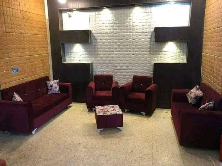 عرض خاص  خلال اسبوع فقط
موديل بطه
 واتساب .
***********
سعر 385
قماش قديفه رجل عظم عاج ويا 4كوشات فقط 
❌❌❌❌❌❌❌❌❌

أنتبااااه إلى لأسعار 
ال١٠ مقعد   385
ال٨ مقعد   350
ال٧مقعد  325
ال٦مقعد. 300
ال٥مقعد  275

توصيل داخل بغداد مجانا  اطراف15
صنع عراقي  
أحدث التصاميم الفنية 
🖍الشغل حسب طلبكم من ناحية اختياركم الالوان وعدد المقاعد 
⭕️مواصفات العمل 
♦️اسفنج. مميز 
⭕️ الخشب مقعد مضغوط
رجل عظم عاج  

⭕️القماش 
 قديفه 

❇️قياسات القنفات ❇️

العرض 75
190سم  القنفه الكبيرة ام ثلاث مقاعد 
150 سم القنفه الوسط ام مقعدين 
75 سم  الكرسي. 
🌹🌹🌹🌹
جميع الالوان متوفره
توصيل داخل بغداد مجاني أطراف 15

التوصيل  سريع 
للحجز ارسل
 الصورة 
والاسم 
ورقمين موبايل 
والعنوان
على الخاص

الاضافات 

قماش كتان 30 رجل نيكل 25

نص مكتوب في الصور:
- 26/12/2024 16:32 POCO F5 | قدیس
- 26/12/2024 16:31 قدیس | POCO F5