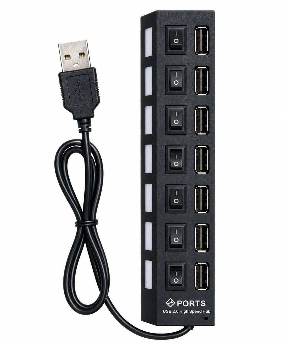 موزّع USB

تعبت من قلة منافذ الـUSB؟ 😩🔌
هذا USB Hub يخليك توصل عدة أجهزة بنفس الوقت وبكل سهولة!

✨ 7 منافذ USB
⚡ لكل منفذ مفتاح تشغيل وإيقاف مستقل
💻 مناسب للكمبيوتر واللابتوب
🔗 توصيل سريع وسهل
🖤 تصميم عملي وأنيق

خلي كل أجهزتك بمتناول إيدك… حل واحد يرتبلك كل التوصيلات! 

المميزات:

. يحتوي على 7 منافذ USB لتوصيل عدة أجهزة.

. كل منفذ مزود بمفتاح تشغيل وإيقاف مستقل.

. مناسب للكمبيوتر واللابتوب والأجهزة التي تدعم USB.

. يدعم توصيل عدة ملحقات مثل الفلاش ميموري، الماوس، الكيبورد وغيرها.

. كابل USB مدمج لسهولة التوصيل.

. تصميم أسود عملي وأنيق.

. خفيف وسهل الاستخدام والتنقل

​✨ للطلب أو الاستفسار:
تواصل معنا عبر الرسائل الخاصة 
📱 واتساب: ***********
​💰 السعر: [١٦ الف ]
🚚 التوصيل: مجاني لجميع محافظات العراق 🇮🇶

للطلب المنتج من خلال الرابط مباشرة

https://rolemall.com/?strung=axMwaXjgootquality13173
