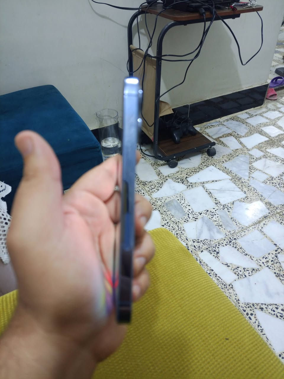 سلام عليكم
للبيع ايفون ١٣ برو ذاكرته ١٢٨

الجهاز جديد مبدل فقط بطاريه 
نضافته ١٠٠ شخط مابي 
مكاني النجف حي المكرمه 
رقمي ***********
