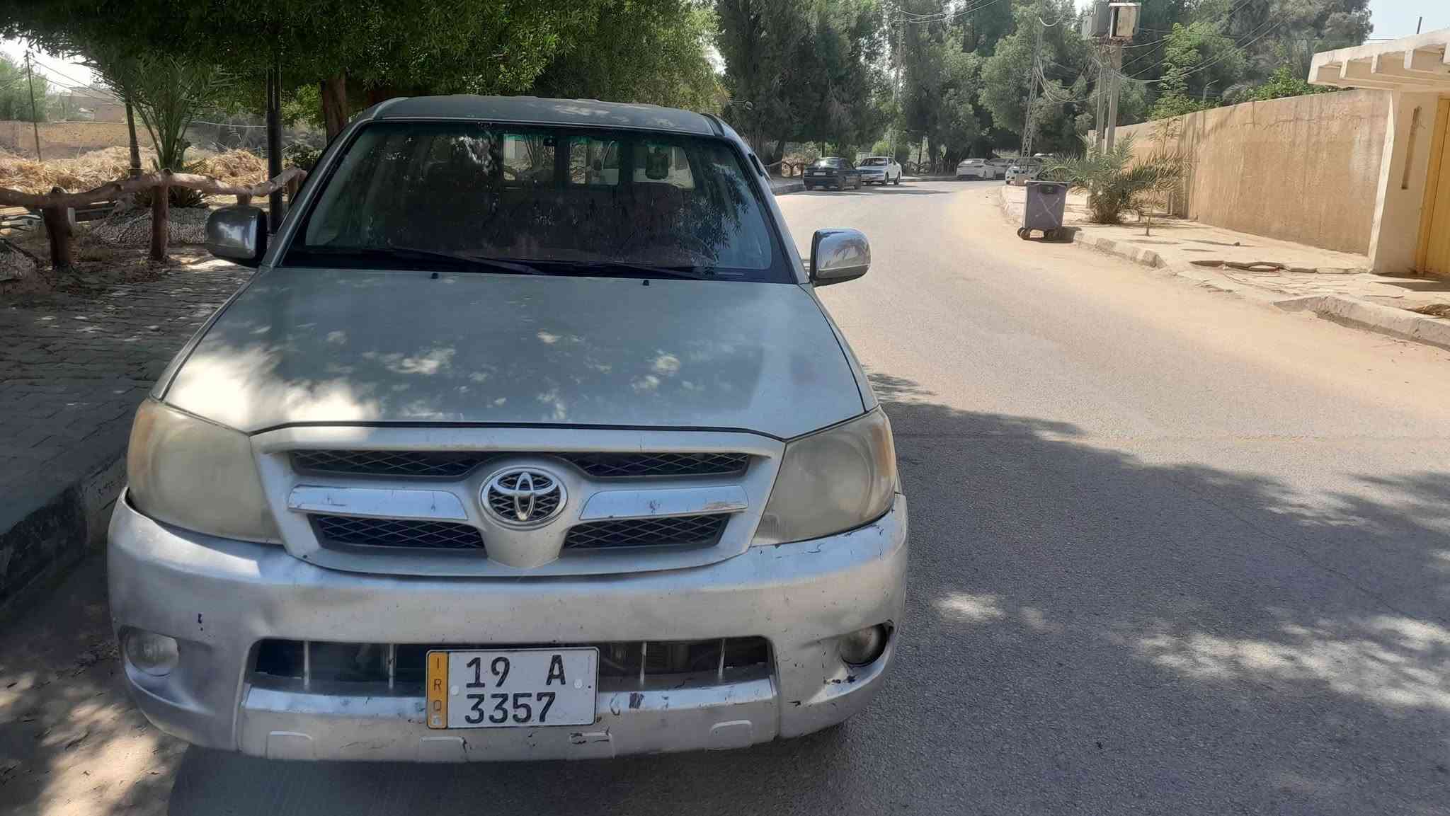 السلام عليكم
بيك اب هايلوكس فلاونزه سعودي موديل 2006 رقم كربلاء
لون سلفر
ضرر بسيط جداا باب السائق
حداديه كهربائيات تبريد دواخل نظيفه جدا
السعر 110 وبيها مجال
نجف مناذره
***********
